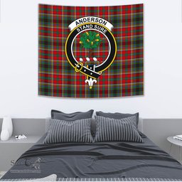 Anderson of Arbrake Tartan Home Decor Scottish Plaid Tartan Crest Tapestry ScotsTee