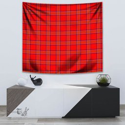 Burnett Modern Tartan Home Decor Scottish Plaid Tartan Tapestry ScotsTee