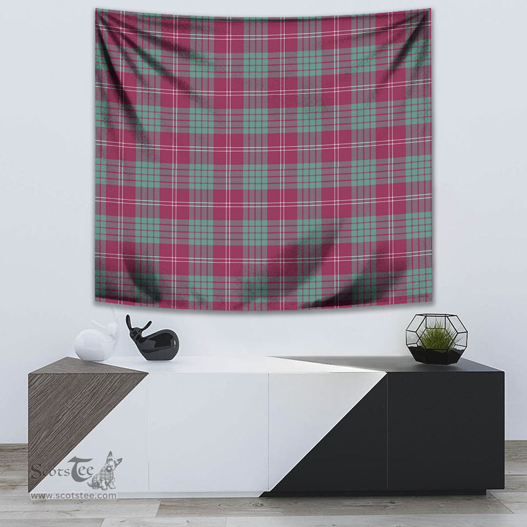 Crawford Ancient Tartan Home Decor Scottish Plaid Tartan Tapestry ScotsTee