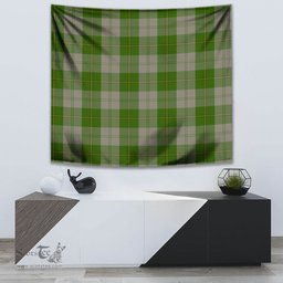Cunningham Dress Green Dancers Tartan Home Decor Scottish Plaid Tartan Tapestry ScotsTee