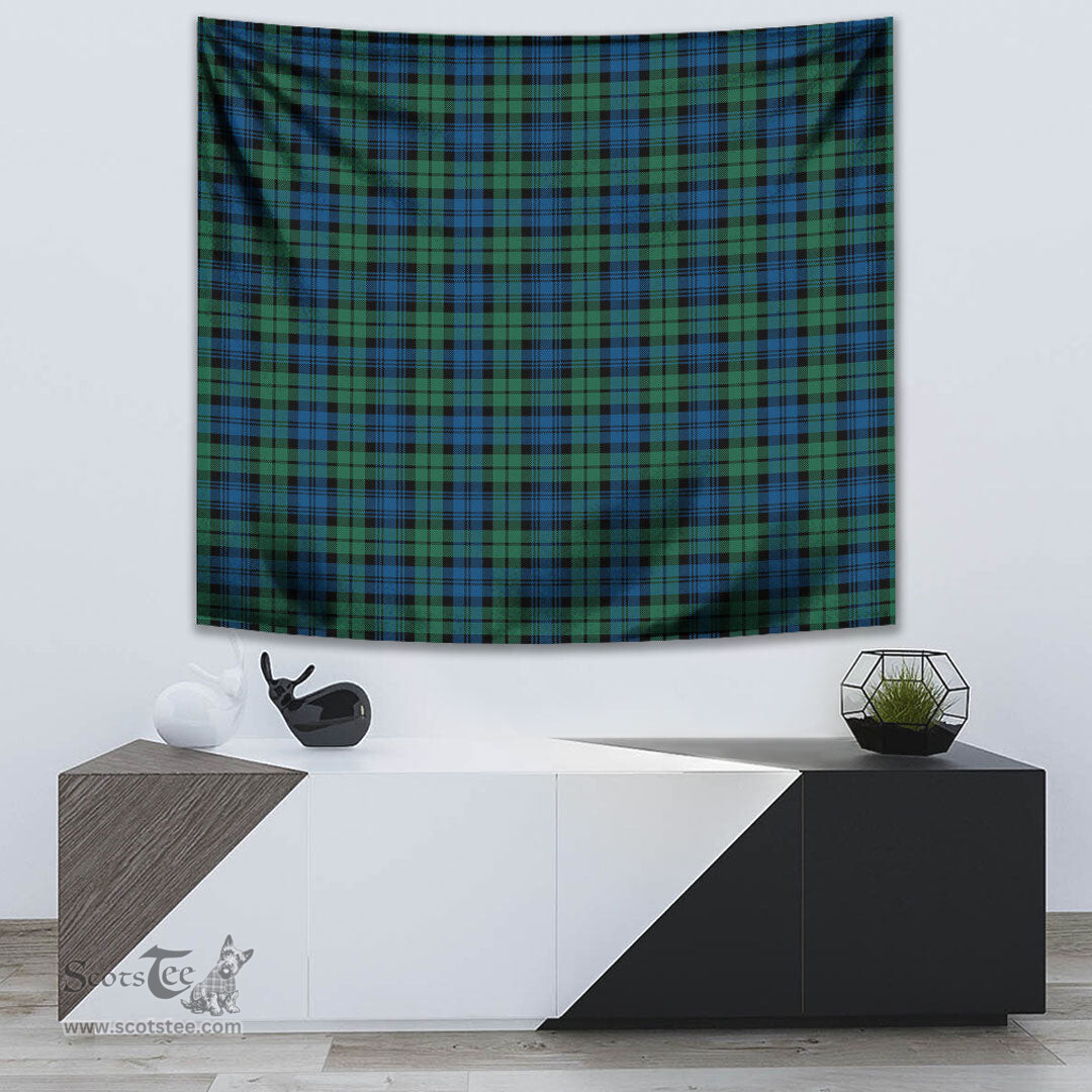 Campbell Ancient 02 Tartan Home Decor Scottish Plaid Tartan Tapestry ScotsTee