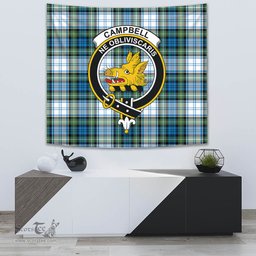 Campbell Dress Ancient Tartan Home Decor Scottish Plaid Tartan Crest Tapestry ScotsTee