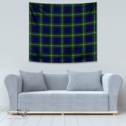Forbes Modern Tartan Home Decor Scottish Plaid Tartan Tapestry ScotsTee