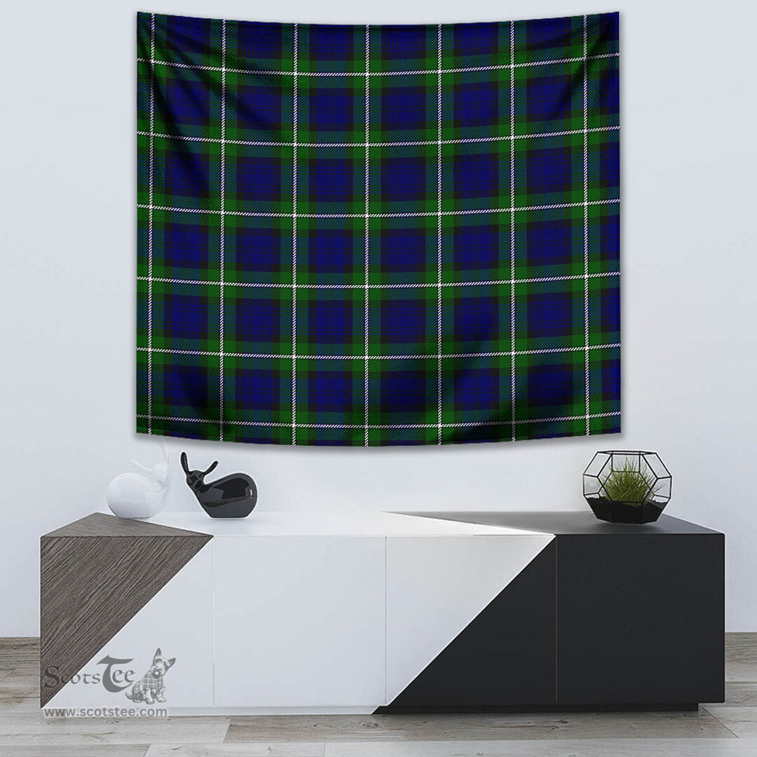 Forbes Modern Tartan Home Decor Scottish Plaid Tartan Tapestry ScotsTee