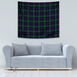 Campbell of Cawdor Modern Tartan Home Decor Scottish Plaid Tartan Tapestry ScotsTee
