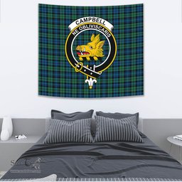 Campbell Ancient 02 Tartan Home Decor Scottish Plaid Tartan Crest Tapestry ScotsTee