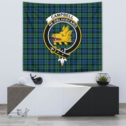 Campbell Ancient 02 Tartan Home Decor Scottish Plaid Tartan Crest Tapestry ScotsTee