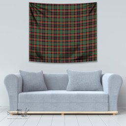 Cumming Hunting Ancient Tartan Home Decor Scottish Plaid Tartan Tapestry ScotsTee