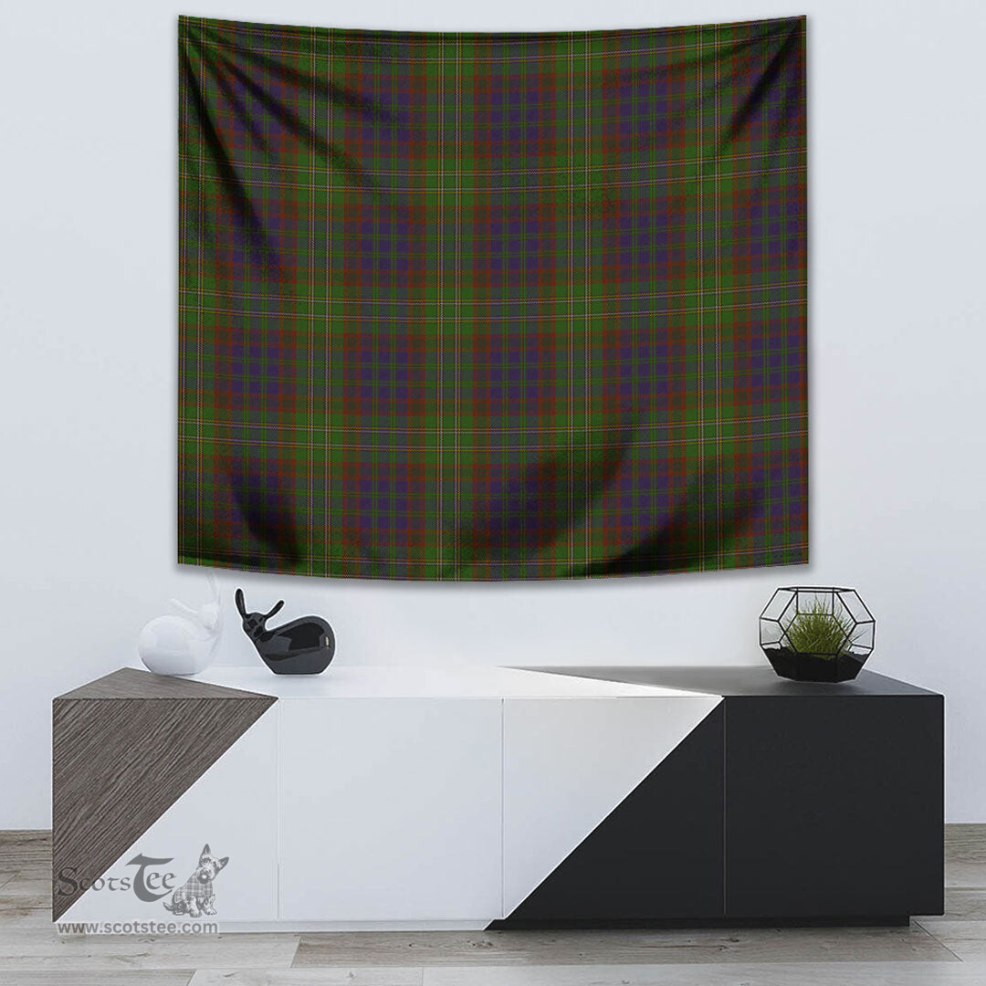 Cunningham Hunting Modern Tartan Home Decor Scottish Plaid Tartan Tapestry ScotsTee