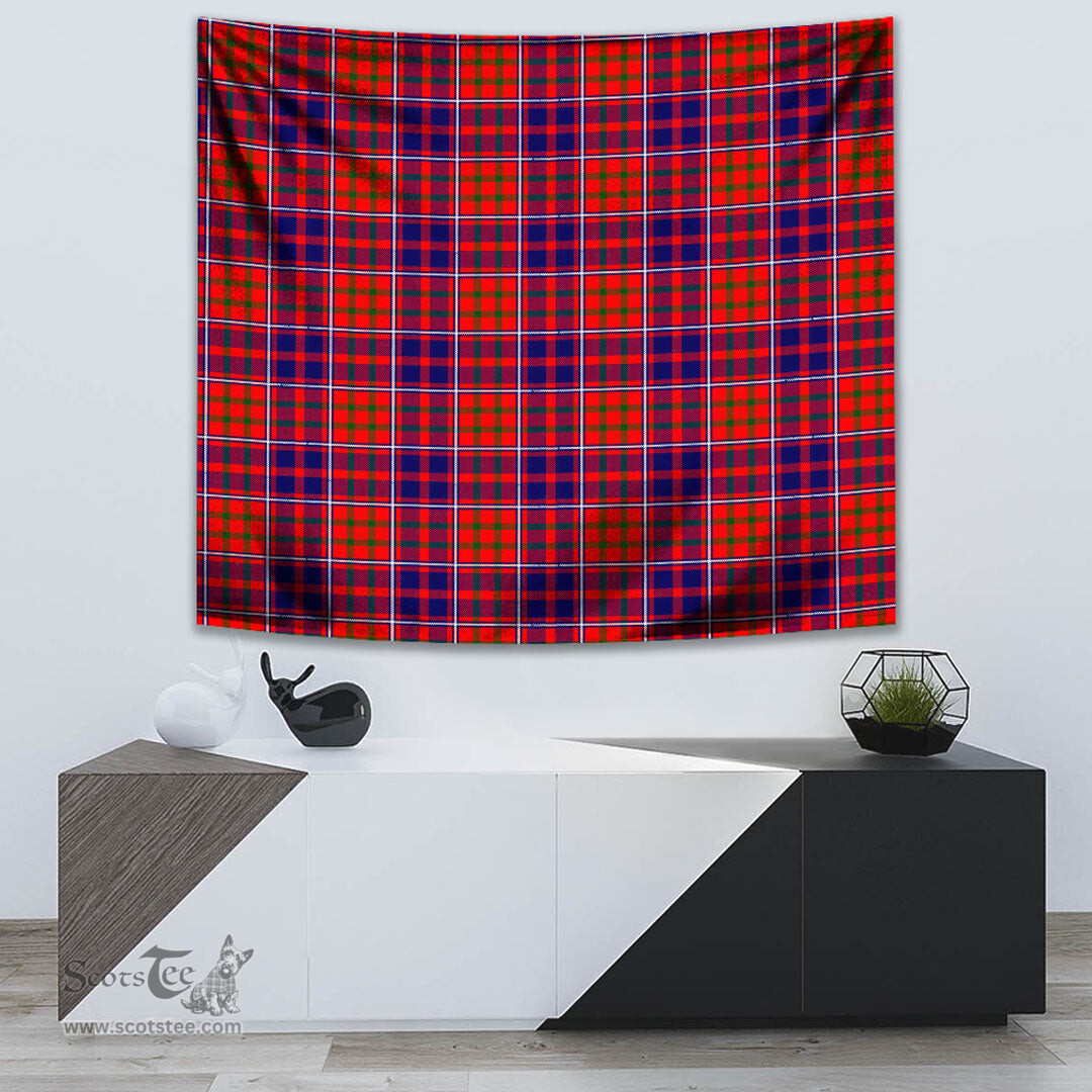 Cameron of Lochiel Modern Tartan Home Decor Scottish Plaid Tartan Tapestry ScotsTee