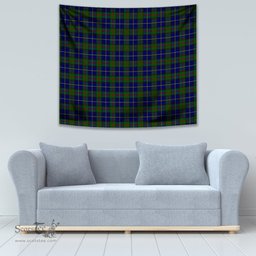 MacLeod of Harris Modern Tartan Home Decor Scottish Plaid Tartan Tapestry ScotsTee