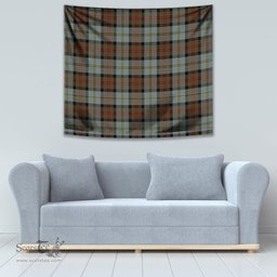 MacLeod of Harris Weathered Tartan Home Decor Scottish Plaid Tartan Tapestry ScotsTee