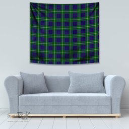 MacIntyre Hunting Modern Tartan Home Decor Scottish Plaid Tartan Tapestry ScotsTee