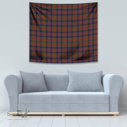 MacDuff Hunting Modern Tartan Home Decor Scottish Plaid Tartan Tapestry ScotsTee