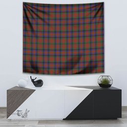 MacDuff Hunting Modern Tartan Home Decor Scottish Plaid Tartan Tapestry ScotsTee