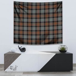 Gunn Weathered Tartan Home Decor Scottish Plaid Tartan Tapestry ScotsTee