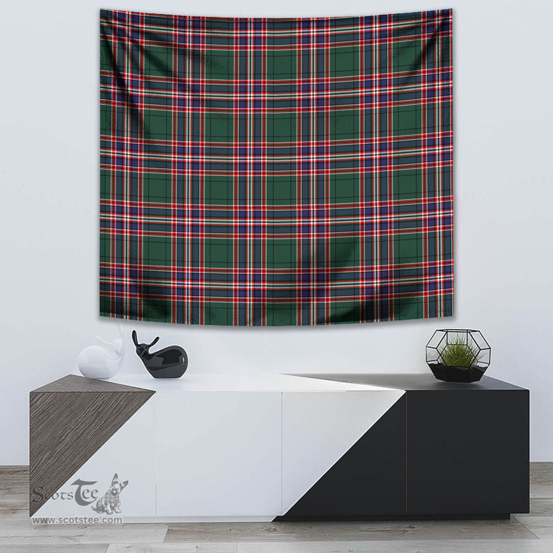 MacFarlane Hunting Modern Tartan Home Decor Scottish Plaid Tartan Tapestry ScotsTee