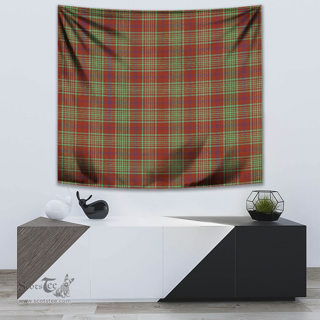 MacGillivray Hunting Ancient Tartan Home Decor Scottish Plaid Tartan Tapestry ScotsTee