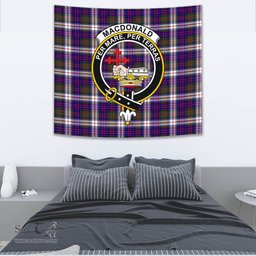 MacDonald Dress Modern Tartan Home Decor Scottish Plaid Tartan Crest Tapestry ScotsTee