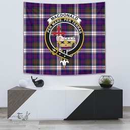 MacDonald Dress Modern Tartan Home Decor Scottish Plaid Tartan Crest Tapestry ScotsTee