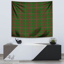 MacKinnon Hunting Modern Tartan Home Decor Scottish Plaid Tartan Tapestry ScotsTee
