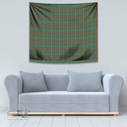MacKintosh Hunting Ancient Tartan Home Decor Scottish Plaid Tartan Tapestry ScotsTee