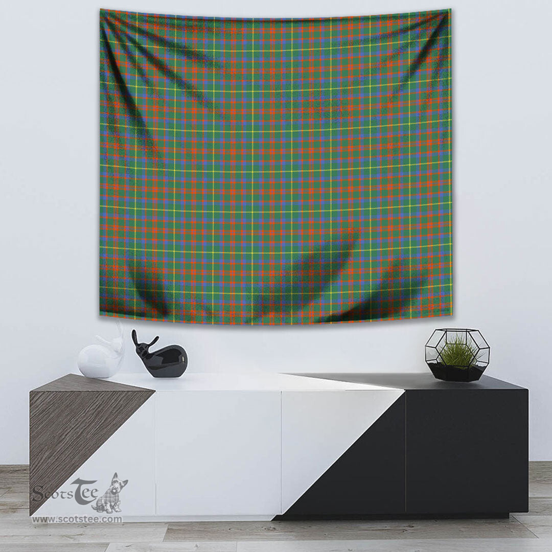 MacKintosh Hunting Ancient Tartan Home Decor Scottish Plaid Tartan Tapestry ScotsTee