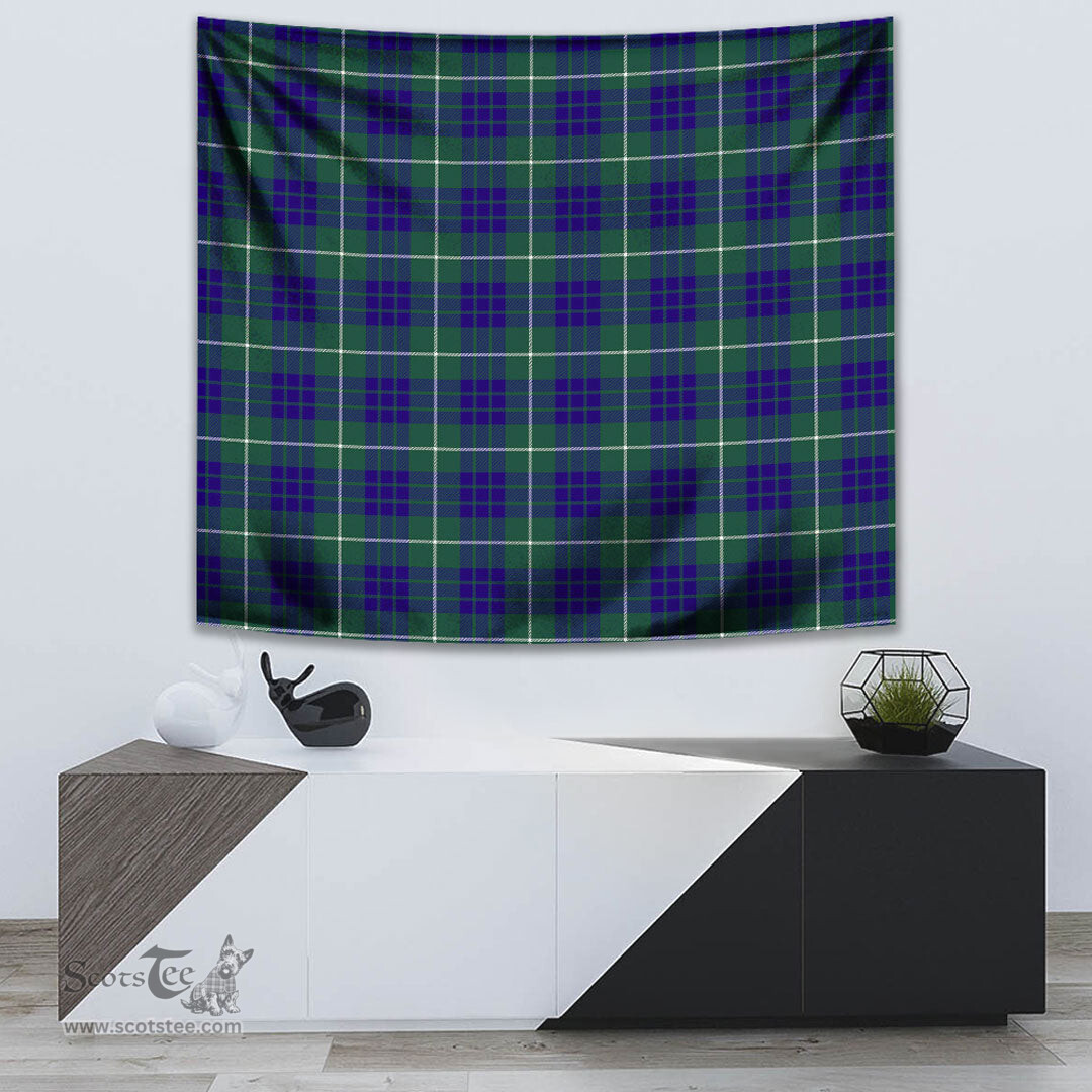 Hamilton Hunting Modern Tartan Home Decor Scottish Plaid Tartan Tapestry ScotsTee