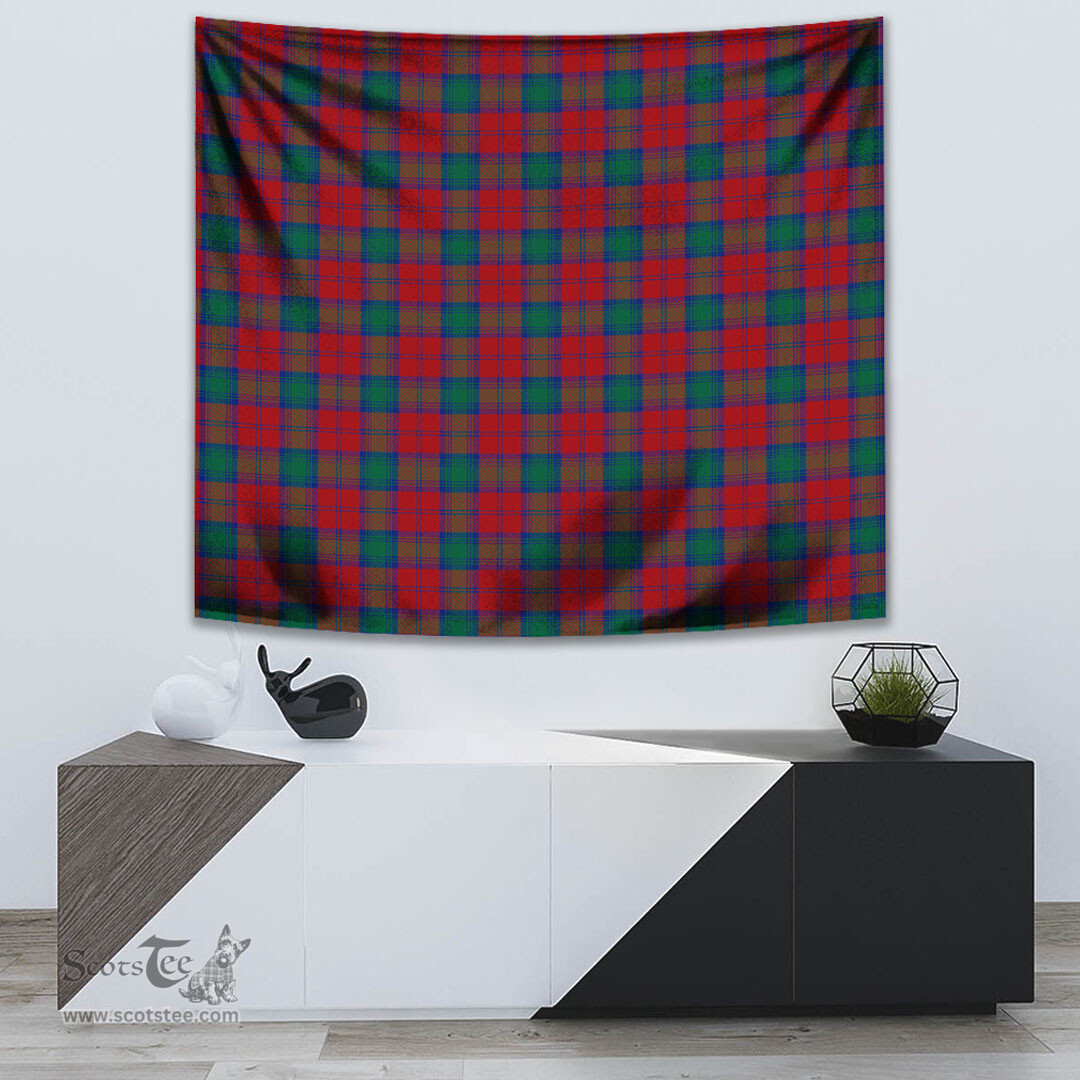 Lindsay Modern Tartan Home Decor Scottish Plaid Tartan Tapestry ScotsTee