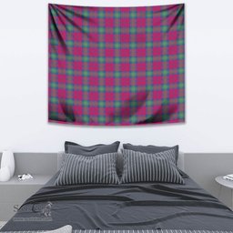Lindsay Ancient Tartan Home Decor Scottish Plaid Tartan Tapestry ScotsTee