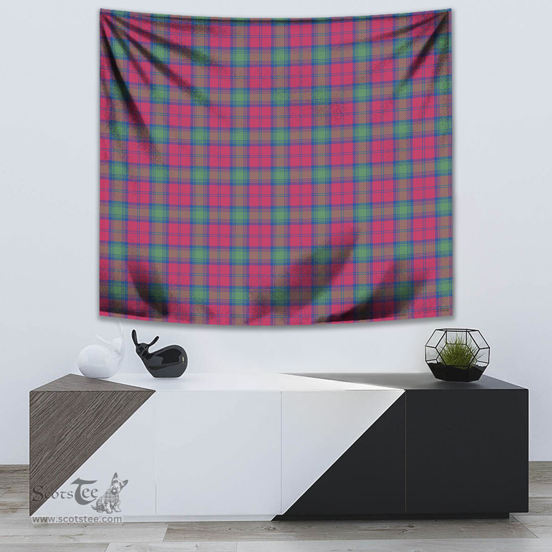 Lindsay Ancient Tartan Home Decor Scottish Plaid Tartan Tapestry ScotsTee