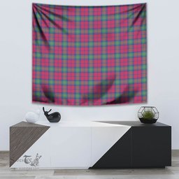 Lindsay Ancient Tartan Home Decor Scottish Plaid Tartan Tapestry ScotsTee