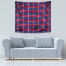 Graham of Menteith Red Tartan Home Decor Scottish Plaid Tartan Tapestry ScotsTee