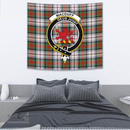 MacDuff Dress Ancient Tartan Home Decor Scottish Plaid Tartan Crest Tapestry ScotsTee
