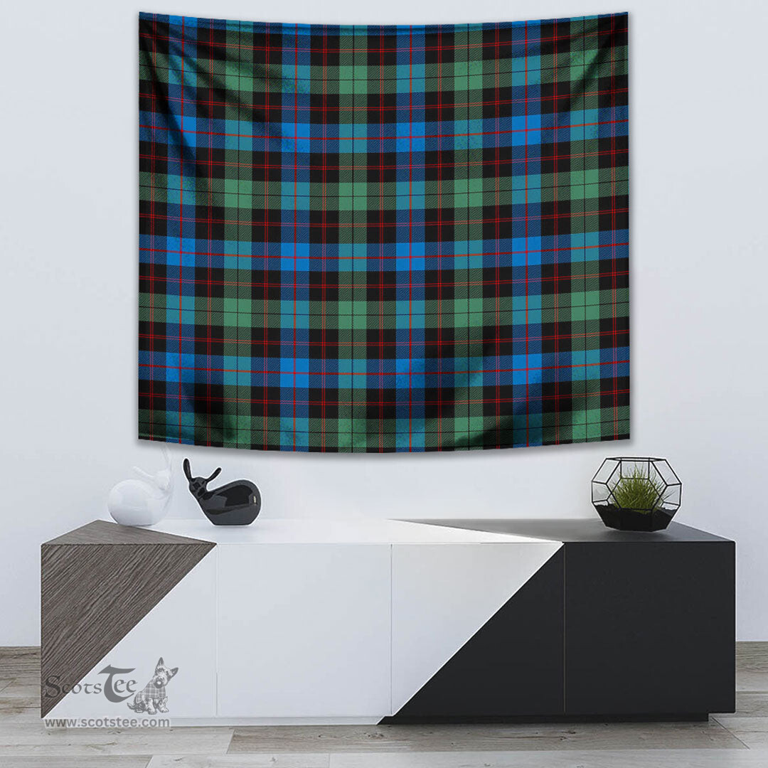 Guthrie Ancient Tartan Home Decor Scottish Plaid Tartan Tapestry ScotsTee