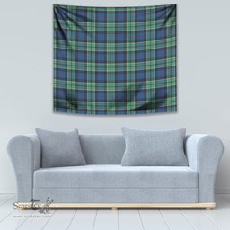 Leslie Hunting Ancient Tartan Home Decor Scottish Plaid Tartan Tapestry ScotsTee