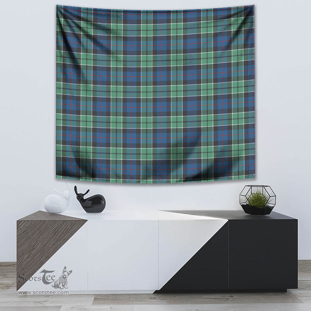 Leslie Hunting Ancient Tartan Home Decor Scottish Plaid Tartan Tapestry ScotsTee