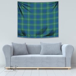 Hamilton Hunting Ancient Tartan Home Decor Scottish Plaid Tartan Tapestry ScotsTee