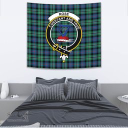 Rose Hunting Ancient Tartan Home Decor Scottish Plaid Tartan Crest Tapestry ScotsTee