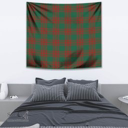 Menzies Green Ancient Tartan Home Decor Scottish Plaid Tartan Tapestry ScotsTee