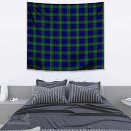 Sempill Modern Tartan Home Decor Scottish Plaid Tartan Tapestry ScotsTee