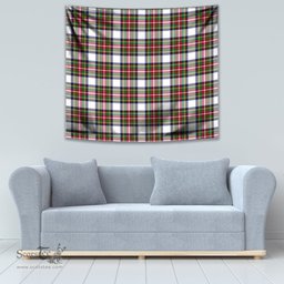 Stewart Dress Modern Tartan Home Decor Scottish Plaid Tartan Tapestry ScotsTee