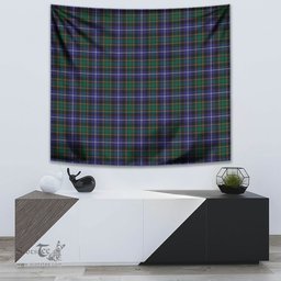 MacRae Hunting Modern Tartan Home Decor Scottish Plaid Tartan Tapestry ScotsTee