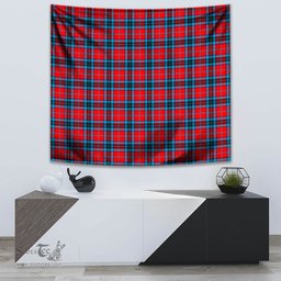 MacTavish Modern Tartan Home Decor Scottish Plaid Tartan Tapestry ScotsTee