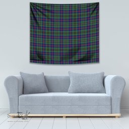 Wood Modern Tartan Home Decor Scottish Plaid Tartan Tapestry ScotsTee