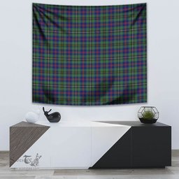 Wood Modern Tartan Home Decor Scottish Plaid Tartan Tapestry ScotsTee