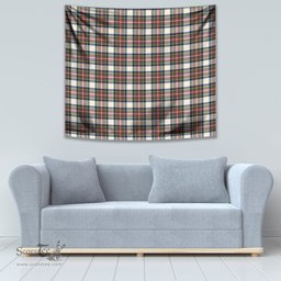 Stewart Dress Ancient Tartan Home Decor Scottish Plaid Tartan Tapestry ScotsTee