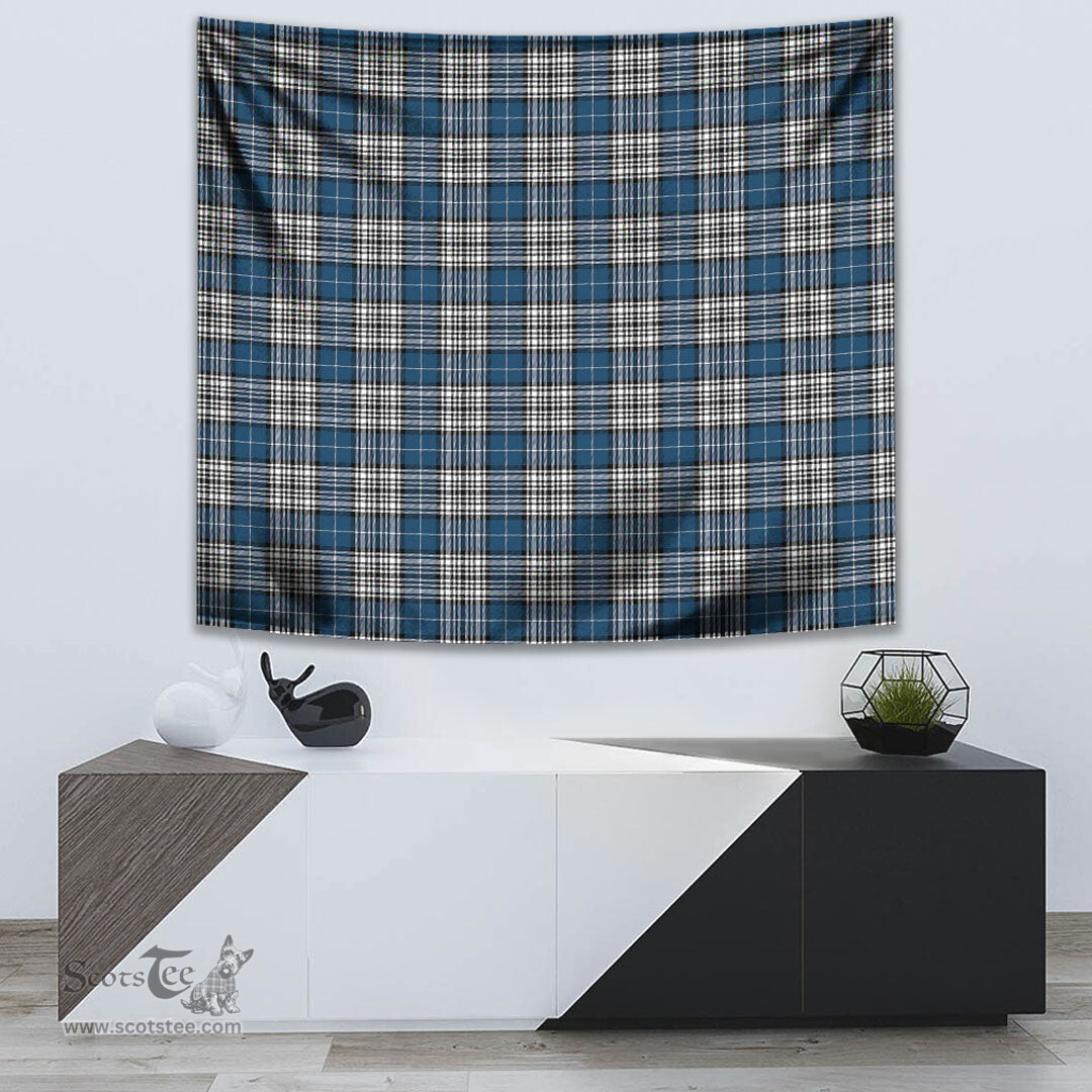 Napier Modern Tartan Home Decor Scottish Plaid Tartan Tapestry ScotsTee