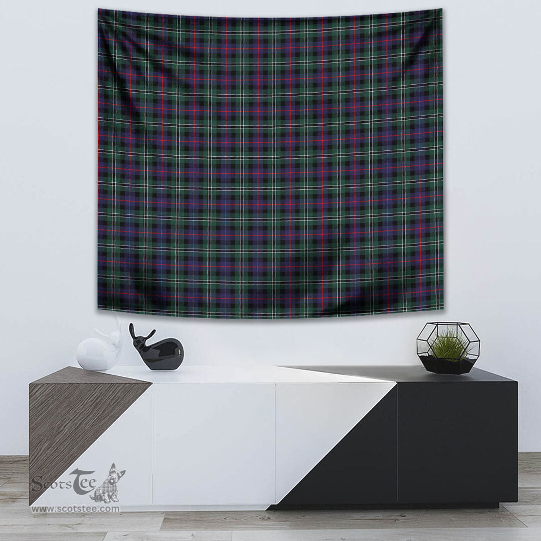 Rose Hunting Modern Tartan Home Decor Scottish Plaid Tartan Tapestry ScotsTee