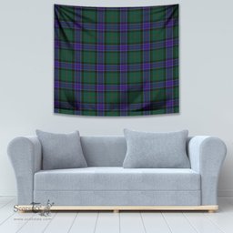 Sinclair Hunting Modern Tartan Home Decor Scottish Plaid Tartan Tapestry ScotsTee